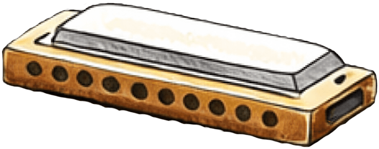 Harmonica Sketch